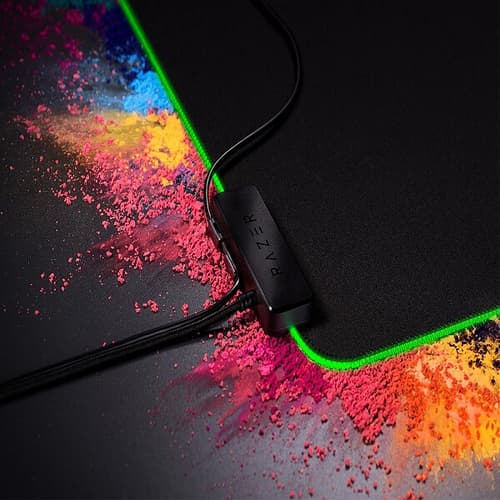 Razer Goliathus Chroma Black Soft Gaming Mouse Pad (Extended)